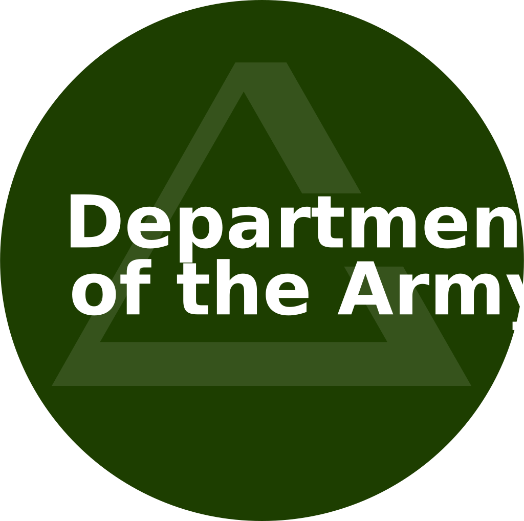 Dewey Electronics Partner Badge Department of the Army